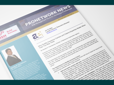 PUA Featured in ProNetwork News
