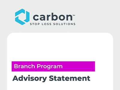 Carbon Branch Advisory Statement 2 — Claim Payment Integrity